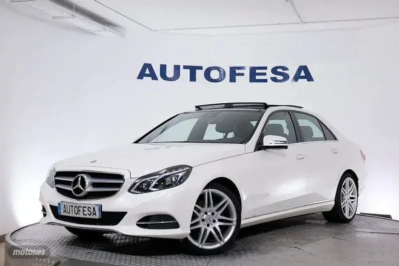 Blanco Usado 2014 Mercedes E350 Avantgarde Berlina | 23.900 € - Imagen 1/4