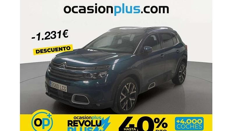Usado Citroën C5 Aircross Feel 131 CV (96 kW) 2019 Azul SUV
