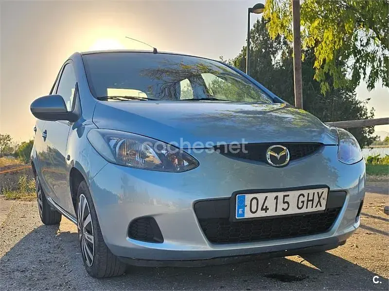Usado Mazda 2 Active 75 CV (55 kW) 2008 Azul Utilitario