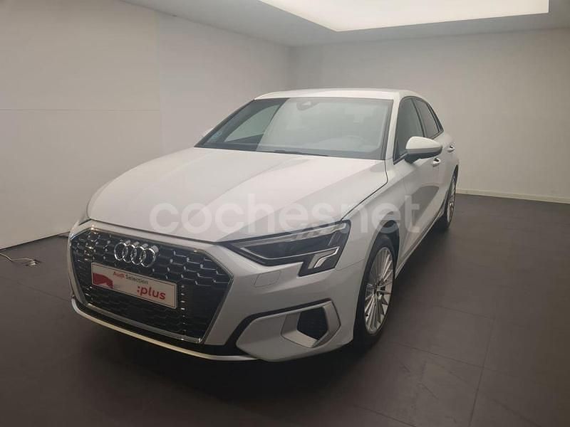 Blanco Usado 2022 Audi A3 Sportback Advanced Plus Berlina | 25.320 € (Precio justo) - Imagen 1/4