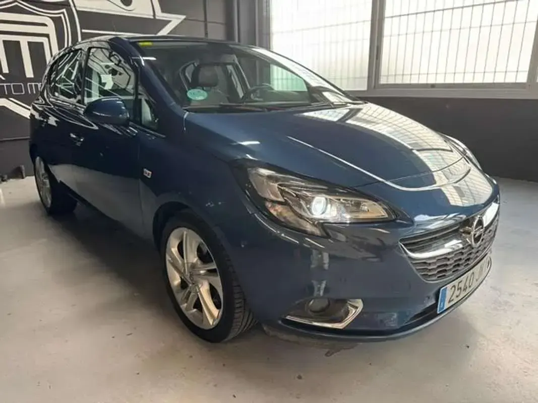 Usado Opel Corsa Excellence 115 CV (84 kW) 2015 Azul Utilitario