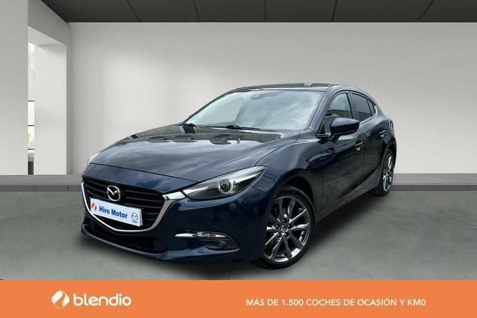Azul Usado 2018 Mazda 3 Edition Berlina | 14.310 € (Precio justo) - Imagen 1/4