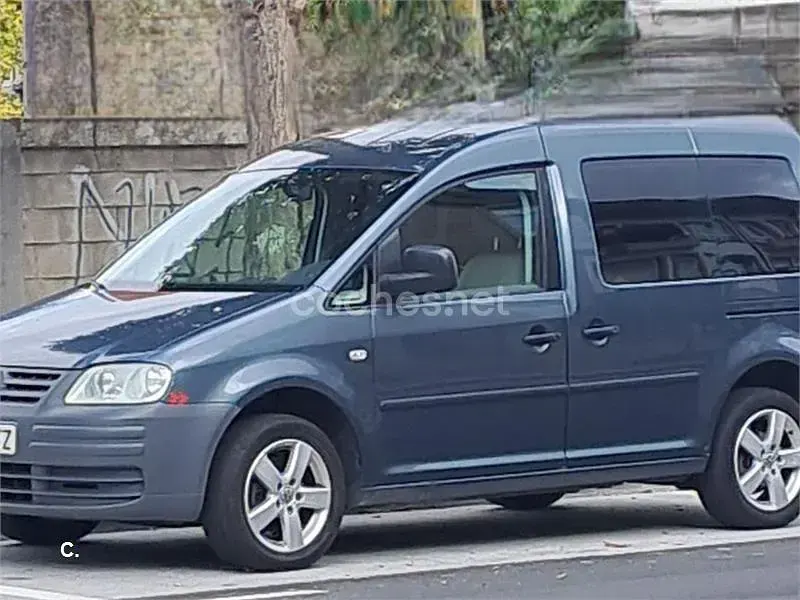 Usado VW Caddy Life 102 CV (75 kW) 2006 Azul Monovolumen