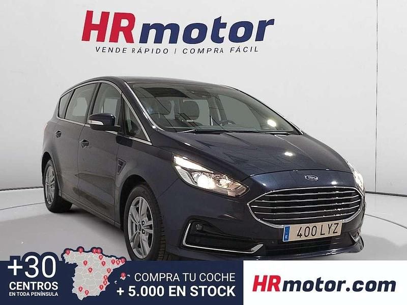 Azul Usado 2022 Ford S-MAX Titanium Monovolumen | 23.090 € (Precio justo) - Imagen 1/4