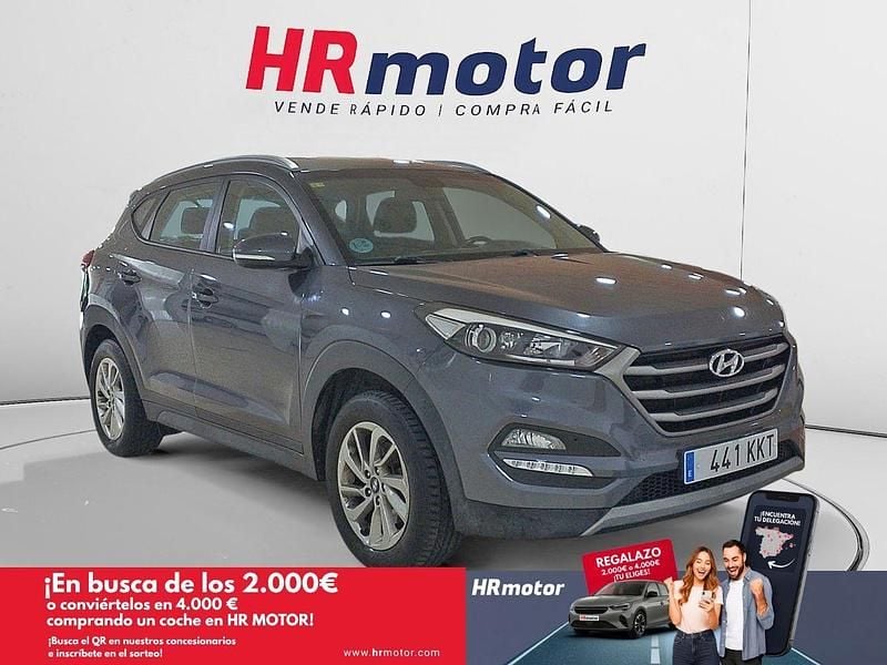 Gris Usado 2018 Hyundai Tucson SUV | 16.990 € (Precio justo) - Imagen 1/4