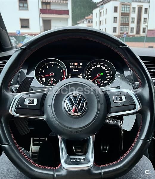 Usado VW Golf VII GTI 220 CV (161 kW) 2016 Rojo Berlina