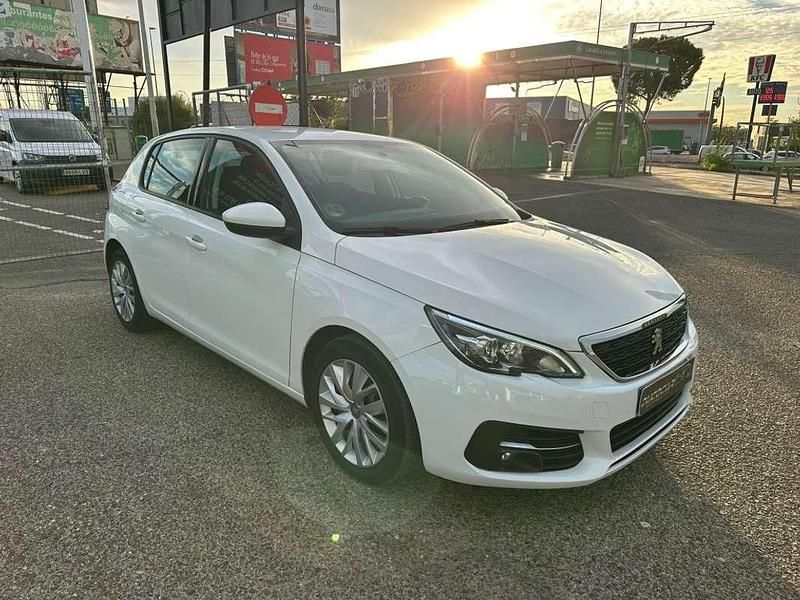 Usado Peugeot 308 Business-Line 99 CV (72 kW) 2020 Blanco Utilitario