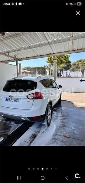 Usado Ford Kuga Trend 136 CV (100 kW) 2009 Blanco SUV