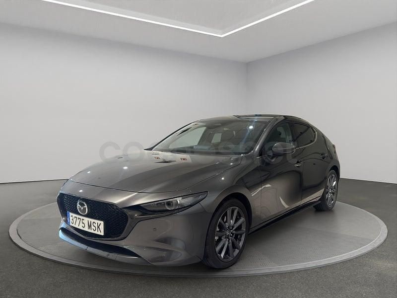 Usado Mazda 3 Exclusive-Line 122 CV (89 kW) 2024 Gris / plata Berlina