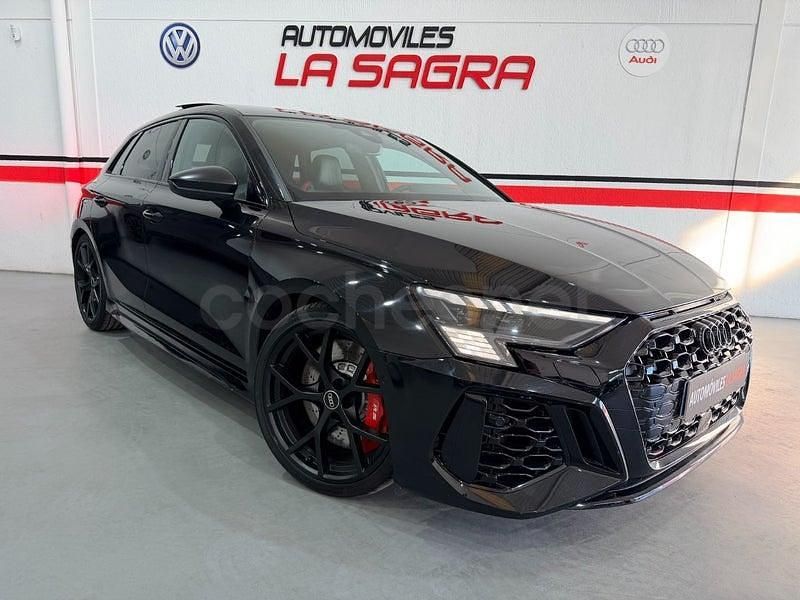 Usado Audi RS3 400 CV (294 kW) 2022 Negro Berlina