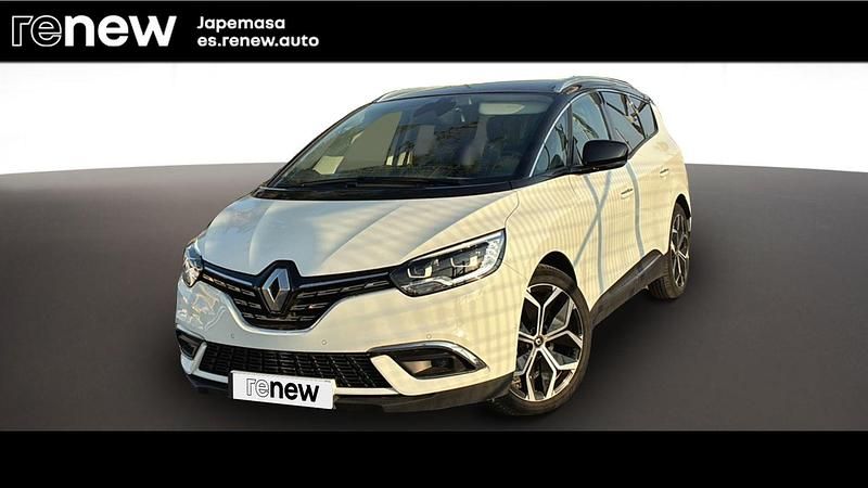 Carrocería blanco glaciar con techo negro Usado 2021 Renault Grand Scénic IV Zen Monovolumen | 20.380 € (Precio justo) - Imagen 1/4