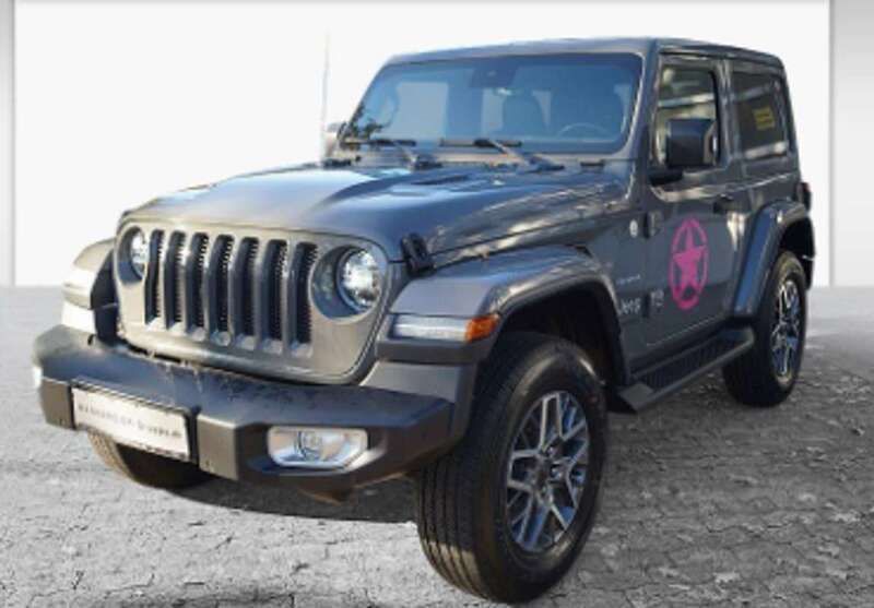 Gris Usado 2020 Jeep Wrangler Unlimited Sahara SUV | 51.000 € (Precio justo) - Imagen 1/4