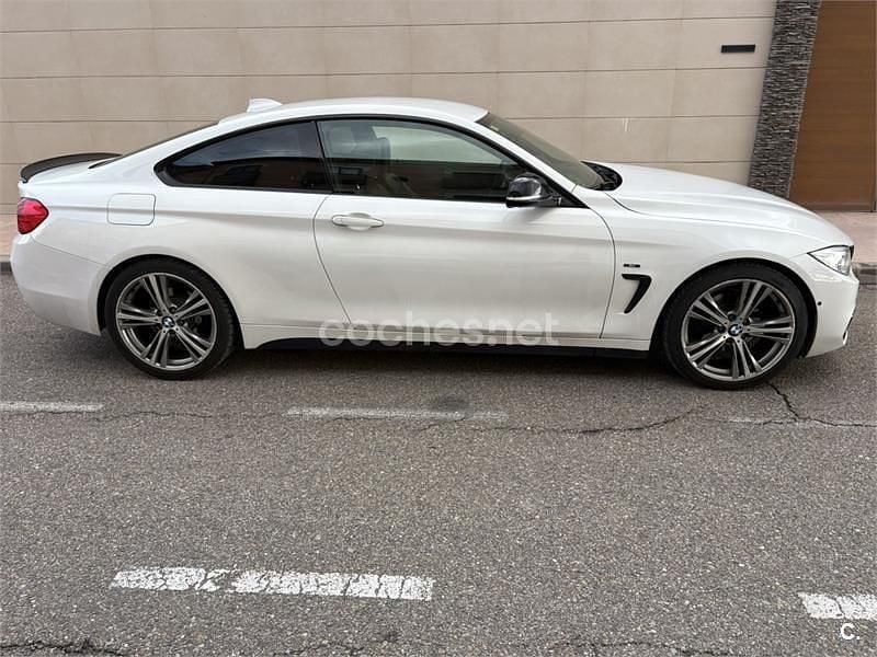 Usado BMW 420 190 CV (139 kW) 2014 Blanco Coupe