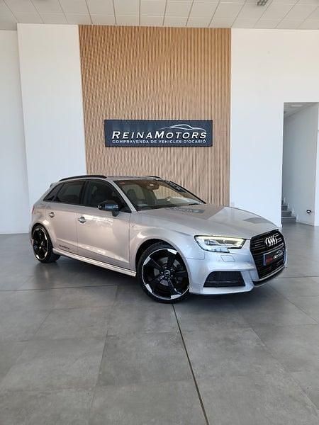 Usado Audi A3 S-Line 190 CV (139 kW) 2017 Gris / plata Berlina