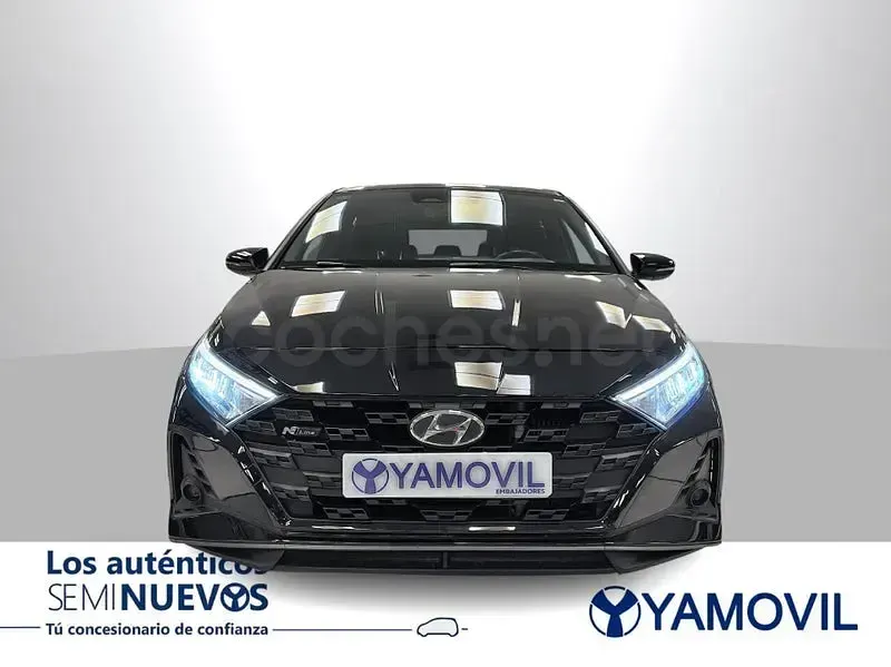 Usado Hyundai i20 N Line 100 CV (73 kW) 2022 Negro Utilitario