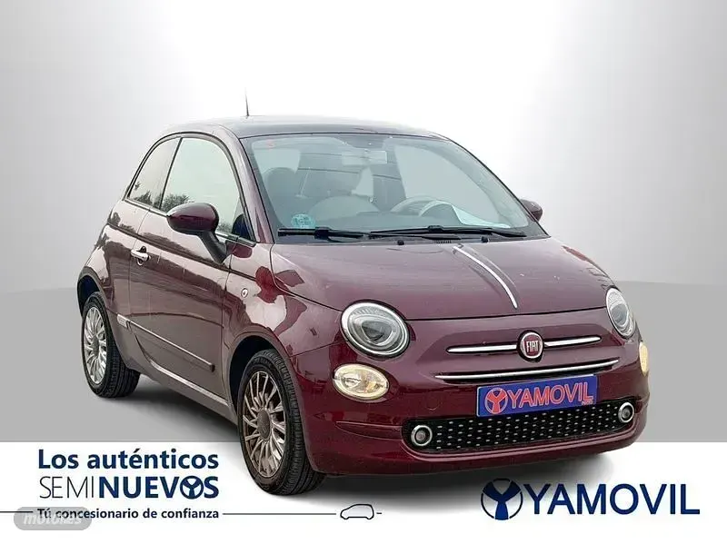 Usado Fiat 500 Lounge 69 CV (50 kW) 2019 Rojo Berlina