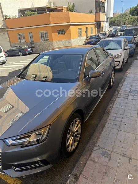 Usado Audi A4 S-Line 150 CV (110 kW) 2016 Gris / plata Berlina
