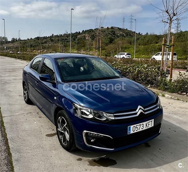 Usado Citroën C-Elysee I PureTech 82 CV (60 kW) 2017 Azul Berlina