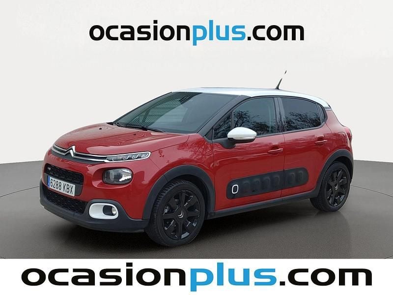 Brugt Citroën C3 PureTech 110 HK (80 kW) 2017 Rød Hatchback