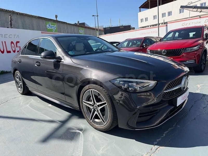 Usado Mercedes C200 163 CV (119 kW) 2023 Negro Berlina