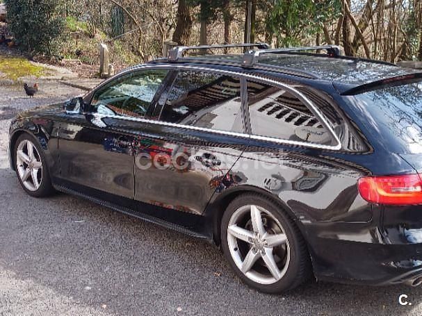 Usado Audi A4 S-Line 150 CV (110 kW) 2015 Negro Familiar