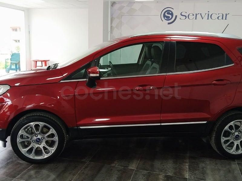 Usado Ford Ecosport Titanium 125 CV (91 kW) 2018 Granate SUV