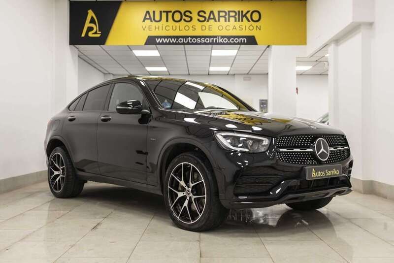 Negro Usado 2021 Mercedes GLC300e Coupe | 54.900 € (Caro) - Imagen 1/4