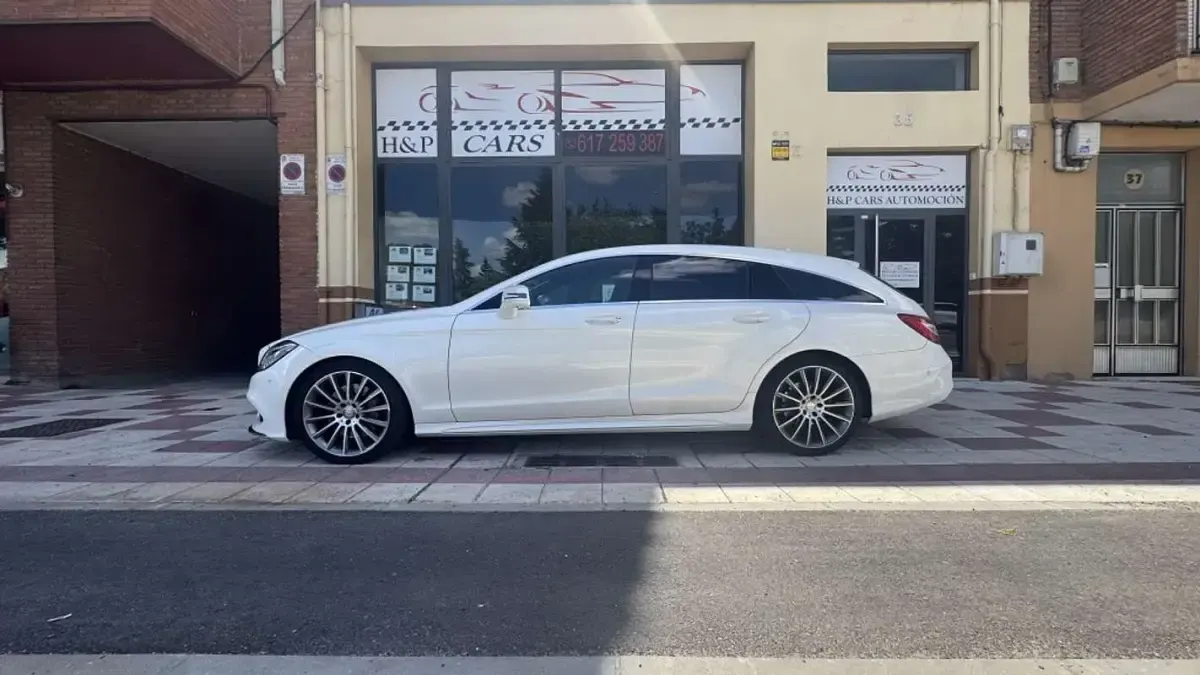 Usado Mercedes CLS350 Shooting Brake 258 CV (189 kW) 2016 Blanco Familiar