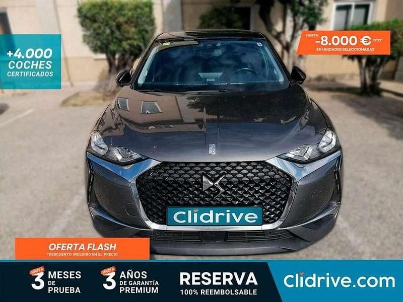 Usado DS Automobiles DS3 Crossback So Chic 102 CV (75 kW) 2020 Gris SUV