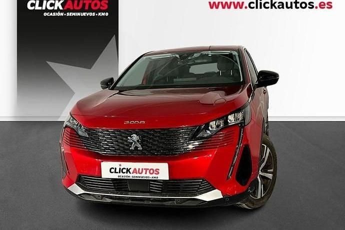 Usado Peugeot 3008 Allure 131 CV (96 kW) 2022 Rojo SUV