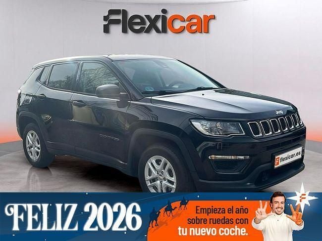 Negro Usado 2019 Jeep Compass Sport SUV | 14.560 € (Precio justo) - Imagen 1/4