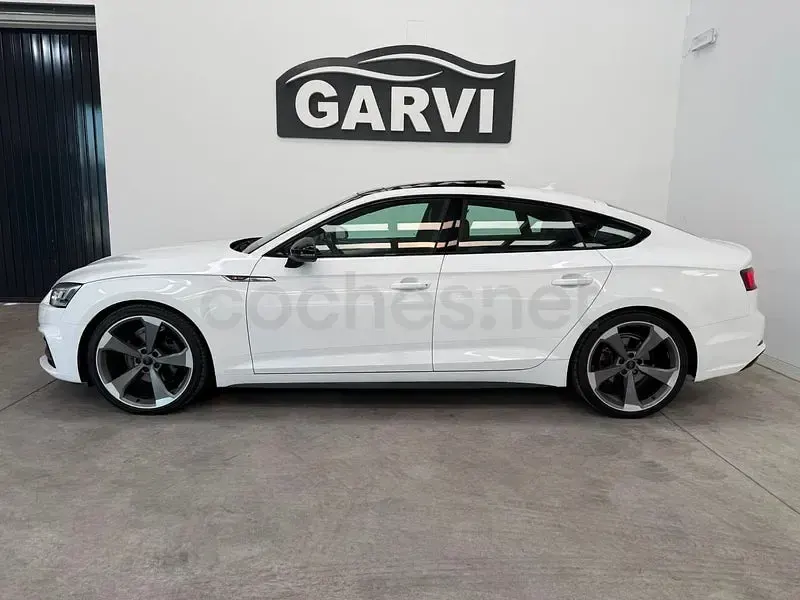 Usado Audi A5 Sportback S-Line 190 CV (139 kW) 2021 Blanco Utilitario