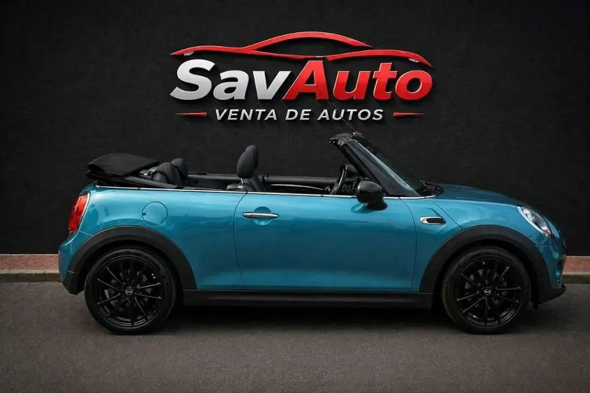 Usado Mini One Cabriolet 102 CV (75 kW) 2016 Verde Descapotable