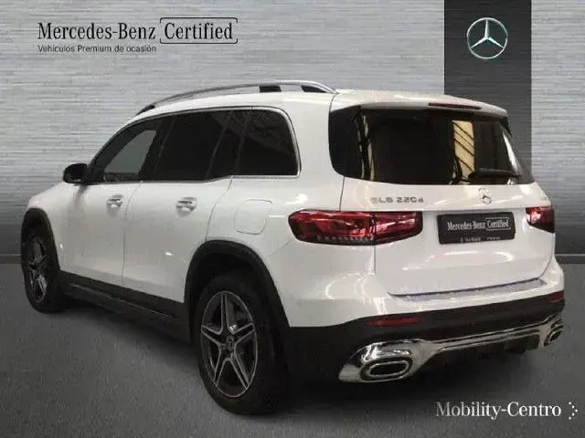 Usado Mercedes GLB220 AMG line 190 CV (139 kW) 2022 Blanco digital SUV