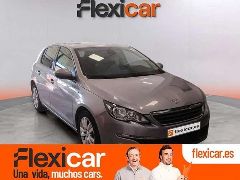 Usado Peugeot 308 Access 100 CV (73 kW) 2017 Gris Utilitario