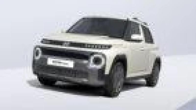 Beige Usado 2025 Hyundai Inster Utilitario | 27.900 € (Precio justo) - Imagen 1/4