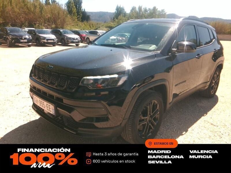 Negro Usado 2022 Jeep Compass Limited SUV | 17.850 € (Super precio) - Imagen 1/4