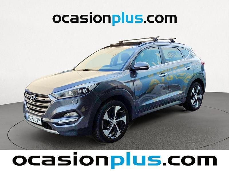 Gris Usado 2016 Hyundai Tucson SUV | 17.200 € (Precio justo) - Imagen 1/4