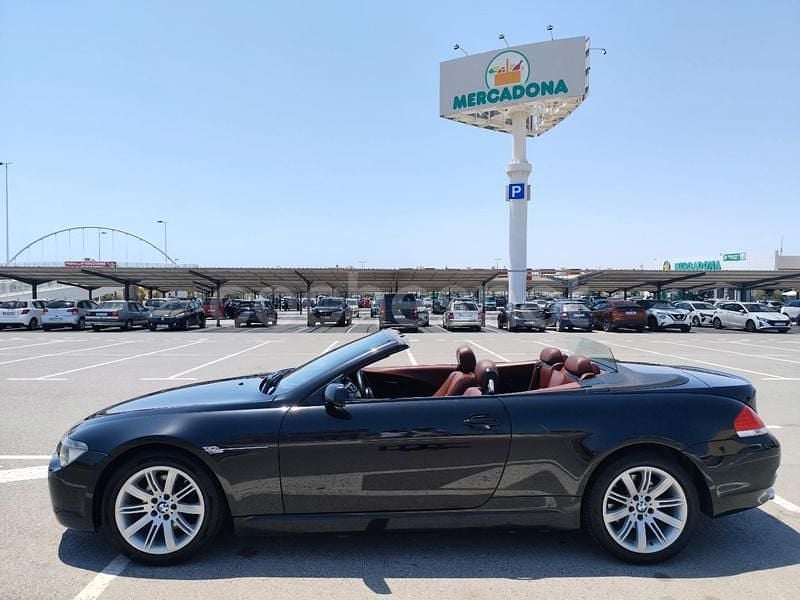 Usado BMW 630 Cabriolet 258 CV (189 kW) 2006 Negro Descapotable
