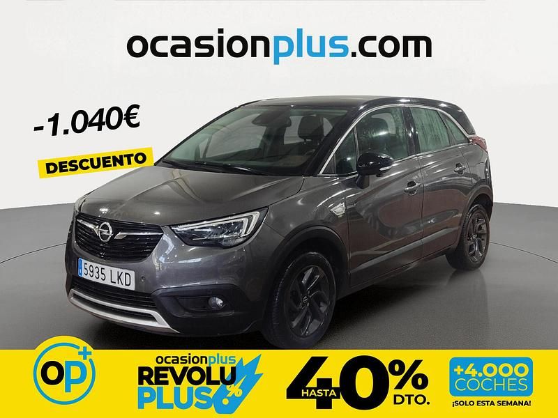 Usado Opel Crossland X 102 CV (75 kW) 2020 Gris SUV