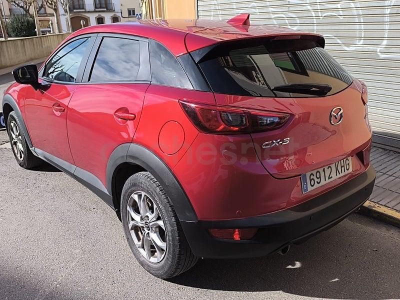 Usado Mazda CX-3 Luxury 105 CV (77 kW) 2018 Granate SUV