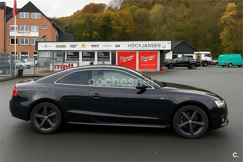 Negro Usado 2009 Audi A5 S-Line Coupe | 9900 € (Buen precio) - Imagen 1/1
