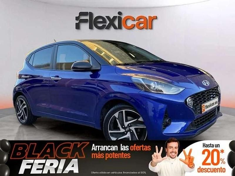 Azul Usado 2022 Hyundai i10 Utilitario | 12.290 € (Precio justo) - Imagen 1/4