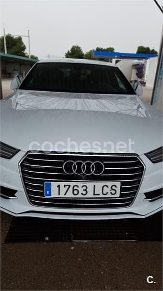 Usado Audi A7 Sportback S-Line 272 CV (200 kW) 2015 Blanco Utilitario