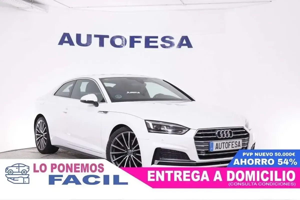 Usado Audi A5 S-Line 190 CV (139 kW) 2017 Blanco Coupe