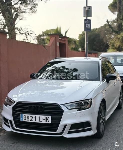 Usado Audi A3 S-Line 150 CV (110 kW) 2020 Blanco Berlina