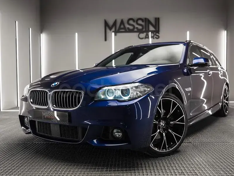 Usado BMW 520 190 CV (139 kW) 2015 Azul Familiar