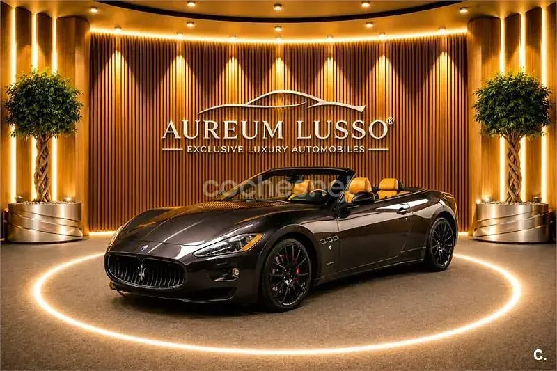 Usado Maserati GranCabrio 439 CV (322 kW) 2010 Gris / plata Descapotable
