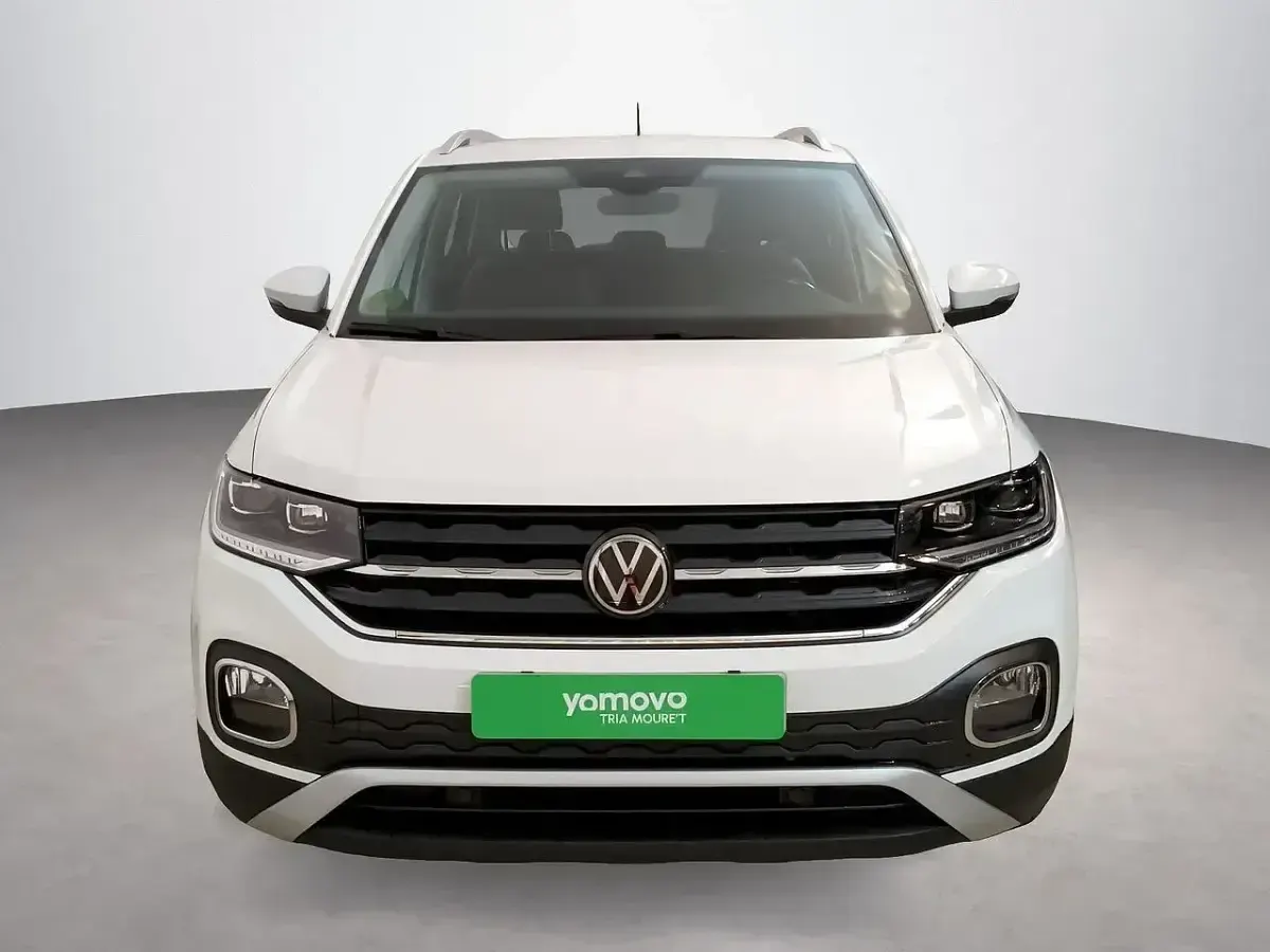 Usado VW T-Cross Sportline 110 CV (80 kW) 2022 Blanco SUV