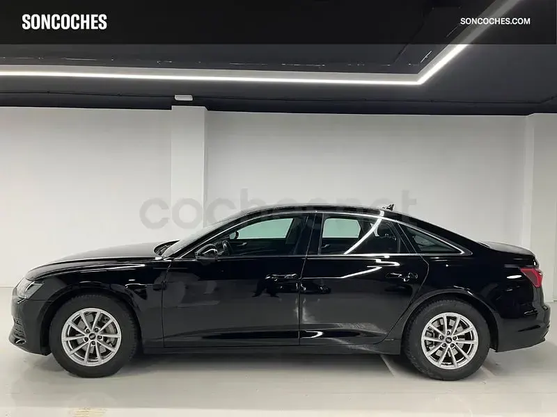 Usado Audi A6 265 CV (194 kW) 2022 Negro Berlina